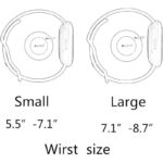 Silicone Replacement Band with Metal Decorative Ring Compatible with Fitbit Versa 4/3/Sense 2/Sense, Breathable Soft Sport Strap with Chic Hardware Loop for Women Men