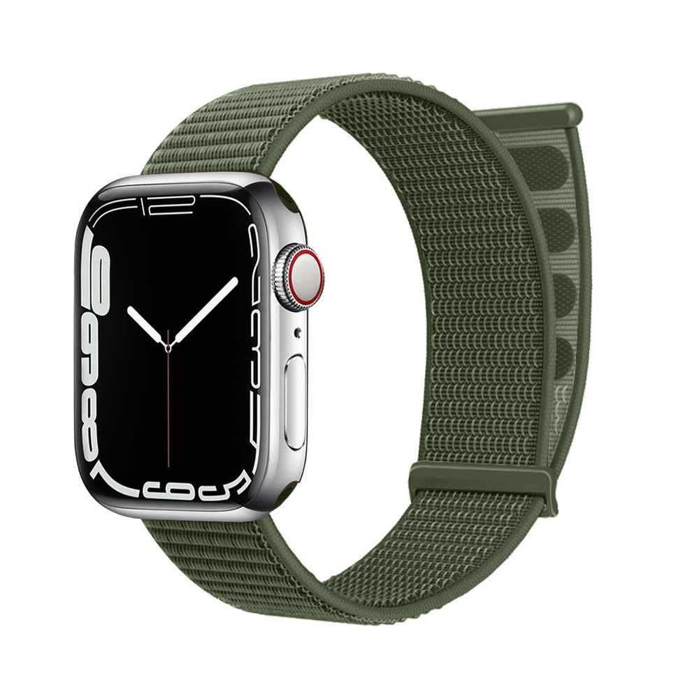 Nylon Sport Loop Band – Lightweight Breathable Velcro Strap, One-Size Woven Nylon with Secure Hook and Loop Design for Running, Gym & Daily Wear
